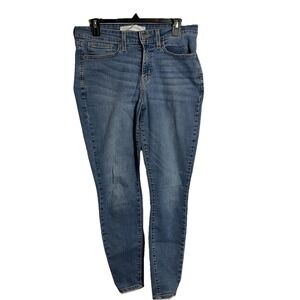 Signature Levi Strauss Jeans‎ Womens 10 Mid Rise Skinny Stretch Denim W30 L30